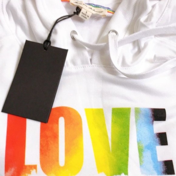 NWT Anthropology Love Wins Hoodie - Picture 4 of 6